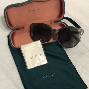 Gucci Sunglasses Case and Pouch GG 3833
